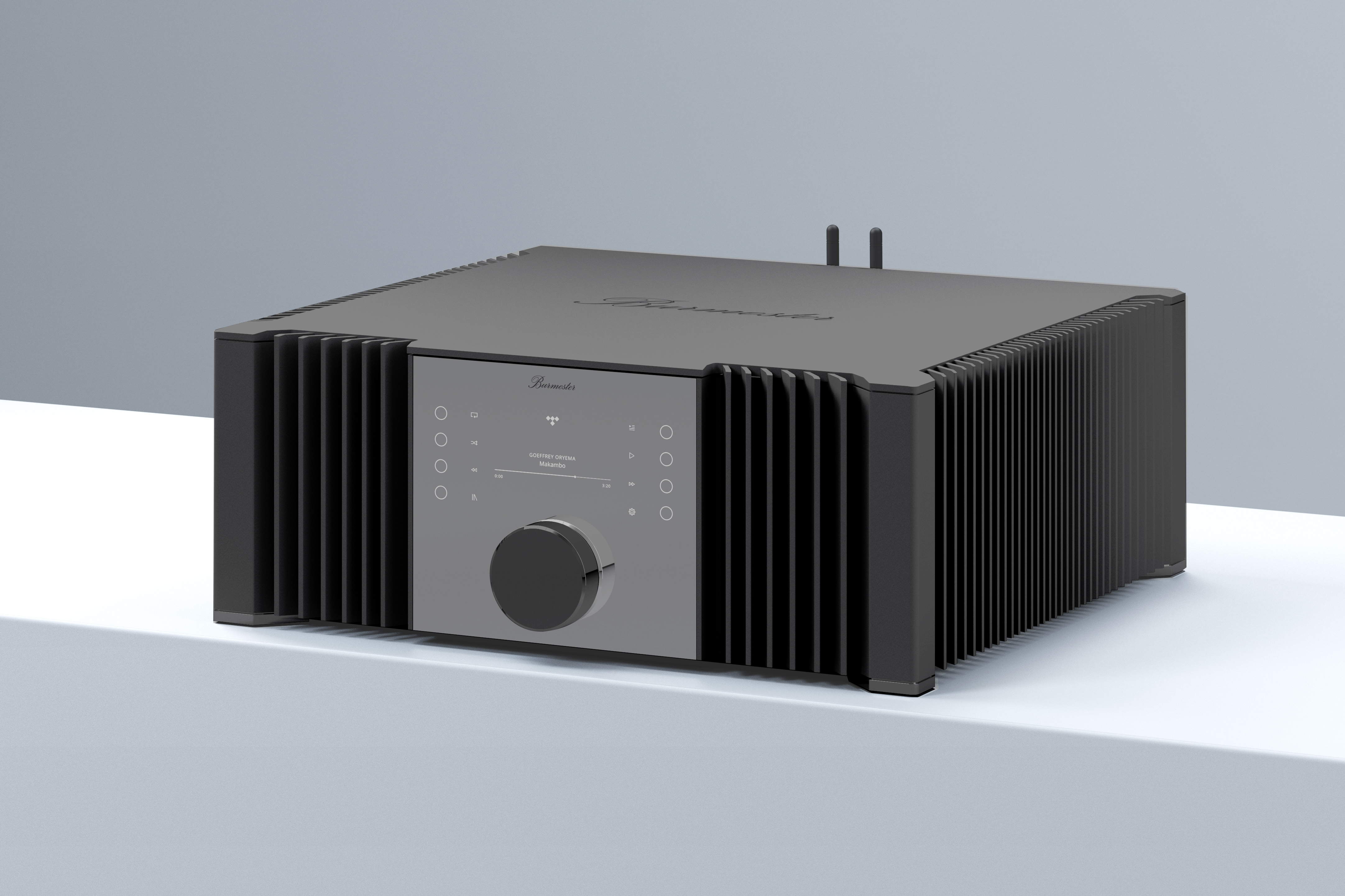 232 Integrated Amplifier Studio front view right black